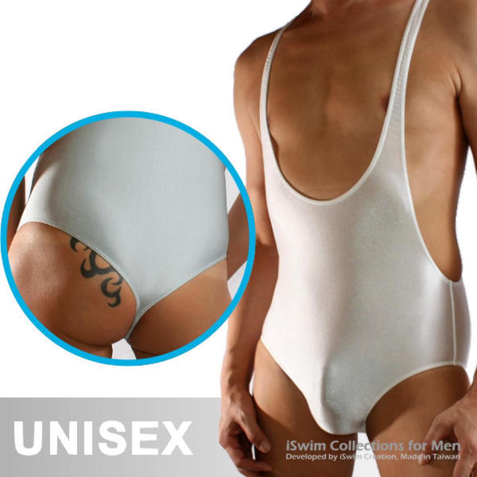 Unisex piecemeal bodywear capri thong underwear
