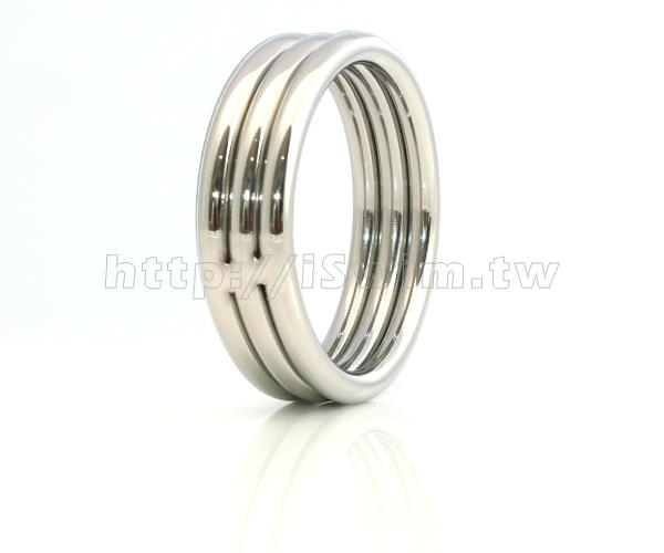 三環型醫療鋼屌環《猛男加寬版15mm》45mm ↘特價 - 1