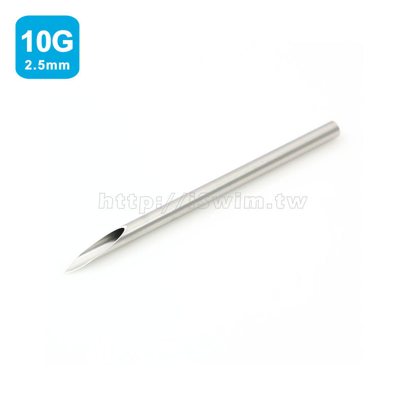 piercing needle 10G  (2.5 / 48mm) - 0