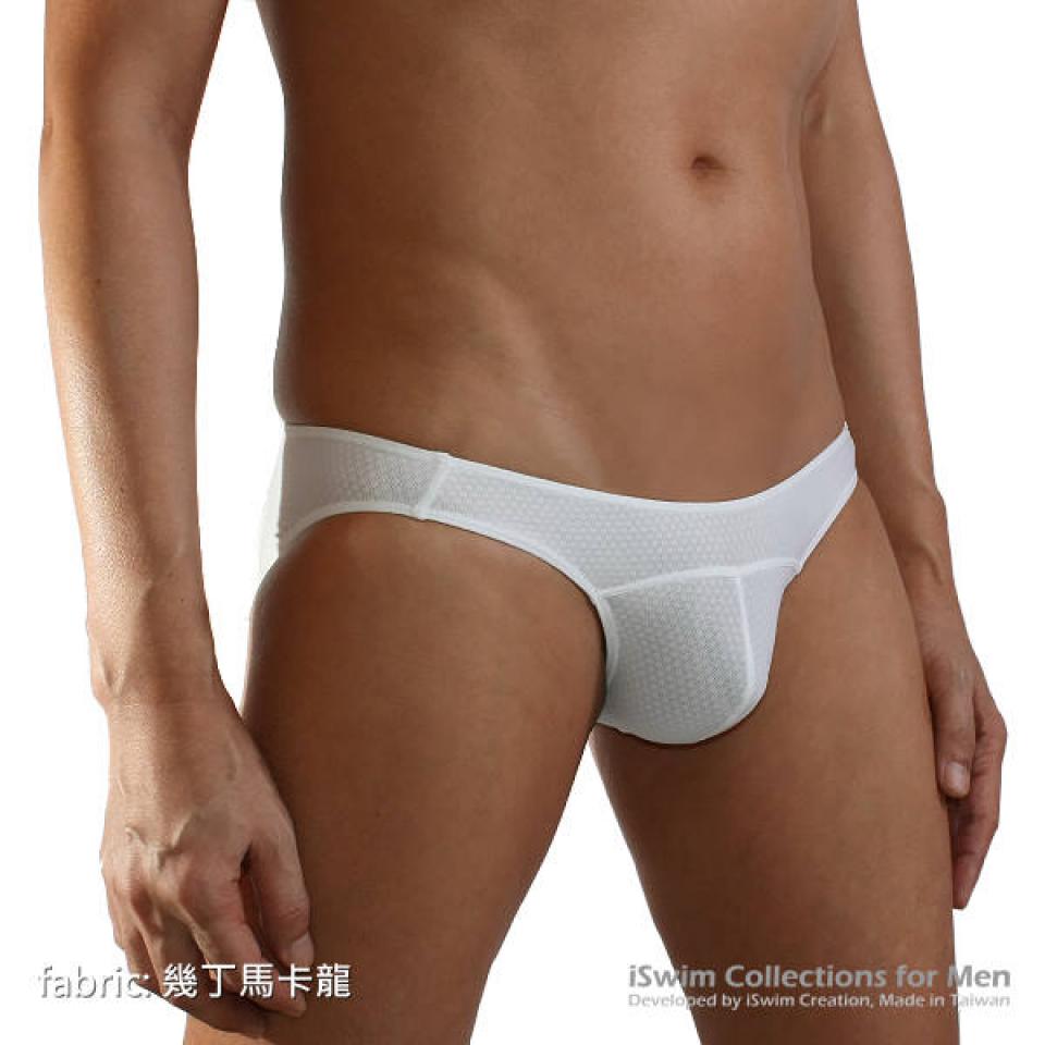 manly pouch low rise bikini briefs