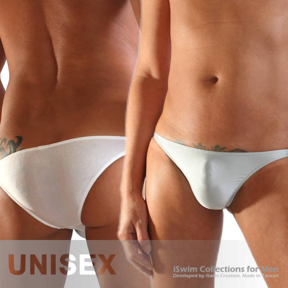 wild-cut seamless unisex half back string bikini