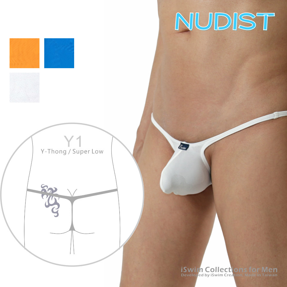 Mini NUDIST bulge string thong (Y-back) - 0