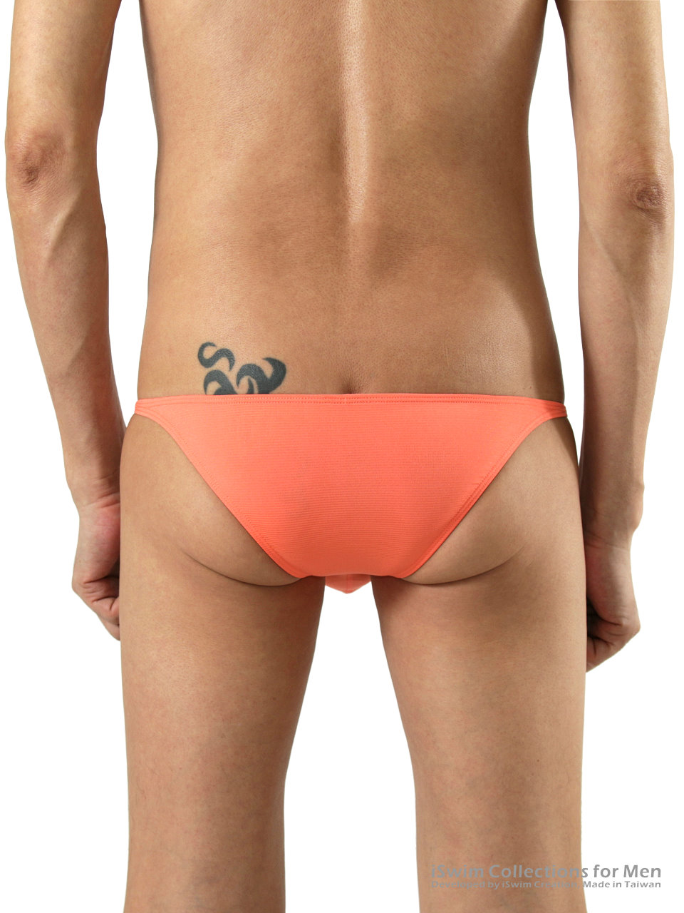 Snug NUDIST bulge string bikini (3/4 back) - 1