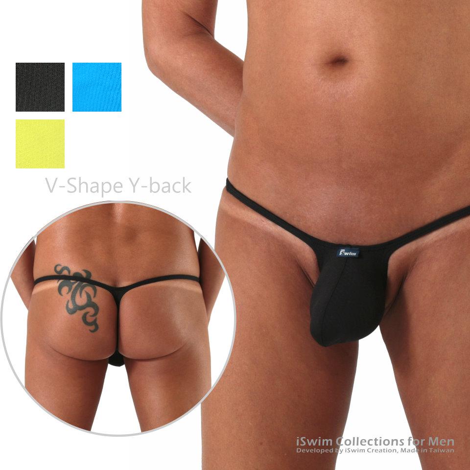 Magic bulge string thong (V-string)|V,G-Strings|Underwear|Mens Sexy Bikini  Undies Swim Strings| iSwim Fashion, 100% MIT