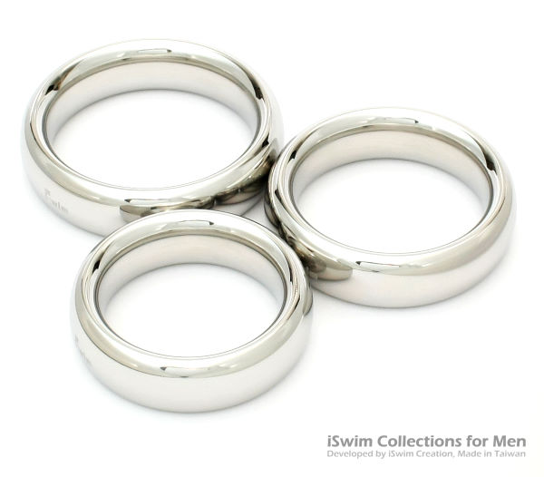 iSwim醫療鋼精品型男屌環《16x8mm舒適甜甜圈重量版》內徑40mm - 3