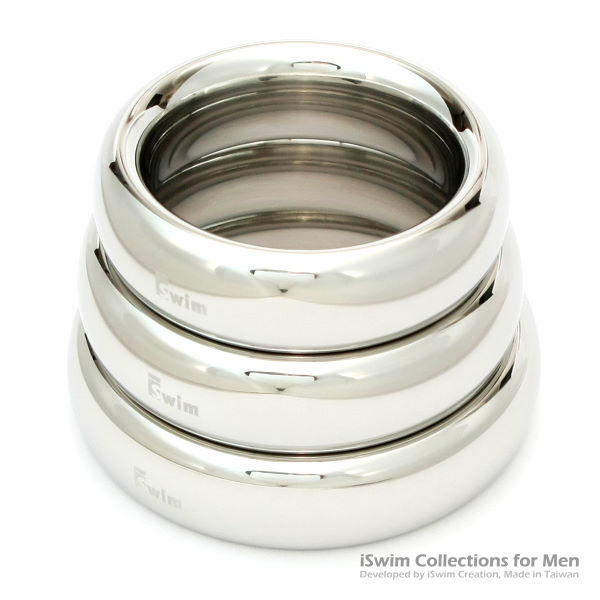 iSwim醫療鋼精品型男屌環《16x8mm舒適甜甜圈重量版》內徑40mm - 2
