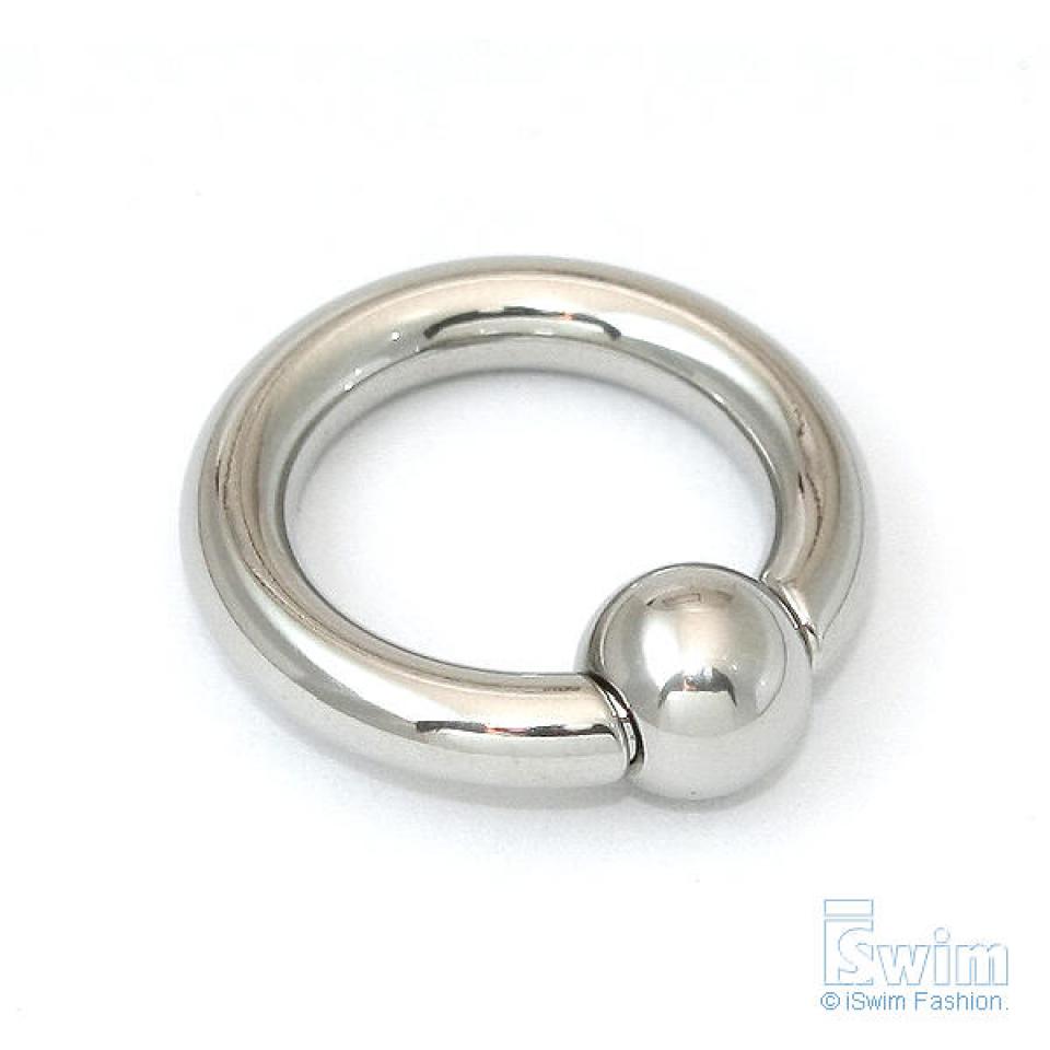 體環~單珠Q型圓環穿刺屌環(彈簧鋼珠~免工具) 6G(4mm x 16mm)