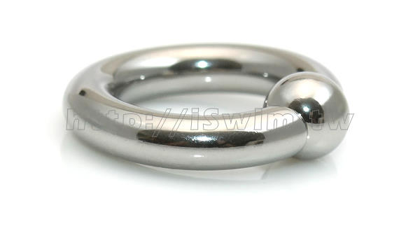 captive bead ring with pop fit ball 4G (5 x 16mm) - 1