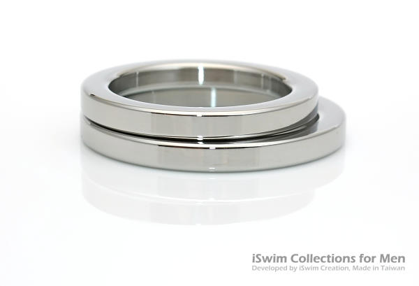 精品型男屌環《6x6mm輕量級細版人氣款》內徑44.5mm - 1