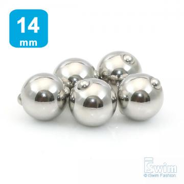 captive bead ring with pop fit ball (14mm)