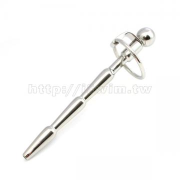 多用途四段錐型導尿管式尿道插棒(9.8mm x 120mm)龜頭環可拆式 (thumb)