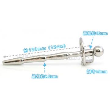 多用途四段錐型導尿管式尿道插棒(9.8mm x 120mm)龜頭環可拆式 - 4 (thumb)
