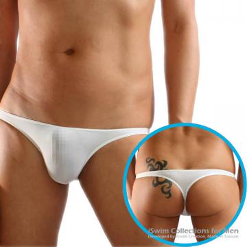 basic smooth pouch thong