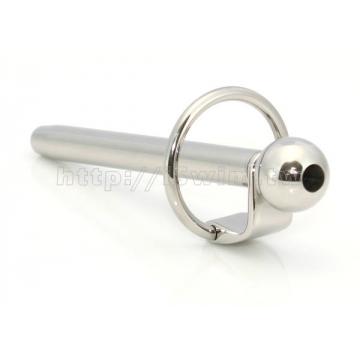 多用途導尿管式尿道插棒直管版(8mm x 80mm)龜頭環可拆式 - 2 (thumb)