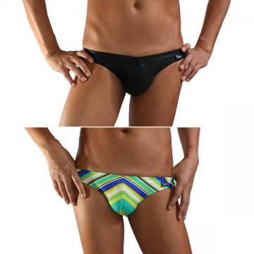Fitted pouch swim briefs (full back) - 4 (thumb)