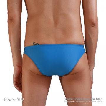 Sport swim briefs with doule lines on sides (3/4 back) - 7 (thumb)