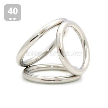 立體三環醫療鋼屌環《環粗6mm》40mm - 0 (thumb)