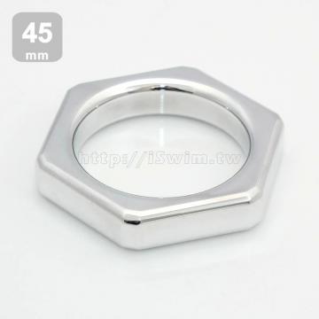 六角全鋁輕量12mm久戴型屌環 45mm