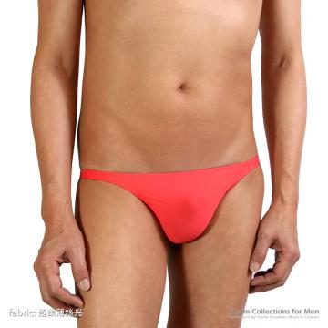 ultra low rise 3d seamless bikini briefs for men