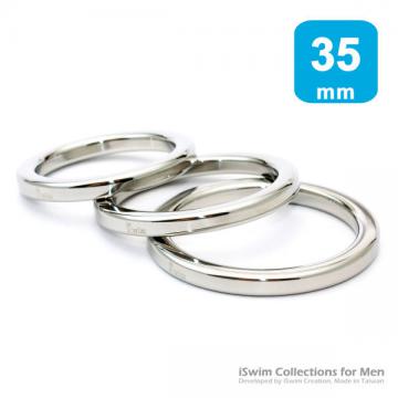 醫療鋼精品型男屌環《6x6mm輕細版人氣款》35mm - 0 (thumb)