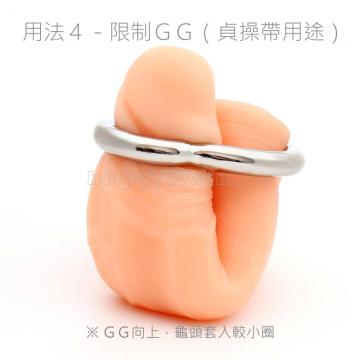特殊凸型多用型屌環《獨家４way設計》Ｓ(40mm適用) - 7 (thumb)