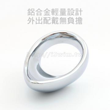 水滴型會陰按摩屌環《鋁合金輕量》45mm(NG品) - 1 (thumb)