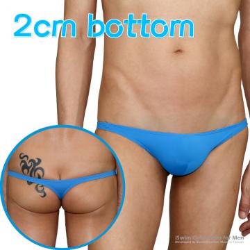 Super narrow bottom skinny swim thong