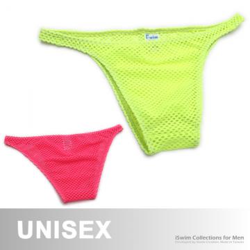 neon mesh unisex 3/4 back