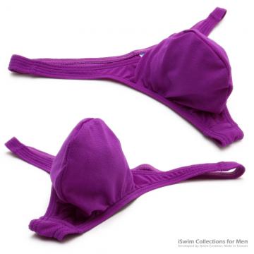 rock pouch thong in ultra-thin TWT fabric - 2 (thumb)