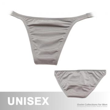 unisex seamless bikini in x-static fabric