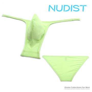 NUDIST bulge string bikini underwear