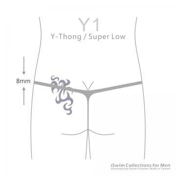 Stud bulge string thong (Y-back) - 3 (thumb)