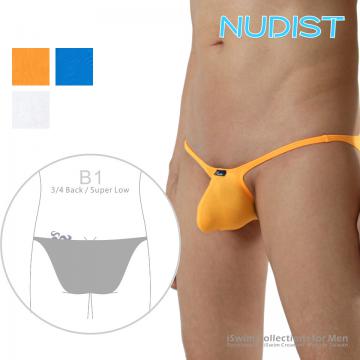Mini NUDIST bulge string bikini (3/4 back)