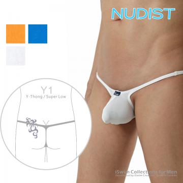 Mini NUDIST bulge string thong (Y-back)