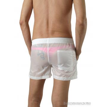 Ex-thin translucent slim shorts w/3 pockets (limited) - 1 (thumb)