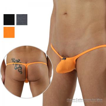 Extreme low cut sexy magic bulge string thong (Y-back) - 0 (thumb)
