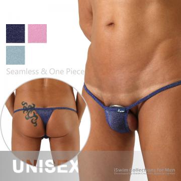 TOP 19 - Unisex sexy mini micro string thong ()