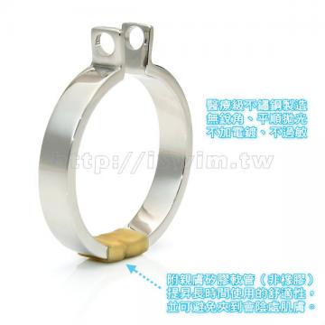 男用導尿管醫療鋼屌環貞操帶 加重加長版 - 6 (thumb)