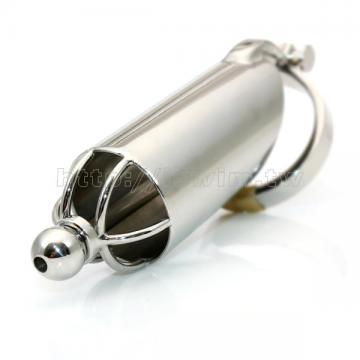 尿道型男用貞操鎖不鏽鋼直管貞操帶↘SALE 4折 買到賺到 (thumb)