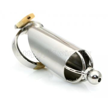 尿道型男用貞操鎖不鏽鋼直管貞操帶↘SALE 4折 買到賺到 - 3 (thumb)