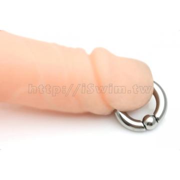 captive bead ring with pop fit ball 2G (6 x 16mm) - 3 (thumb)