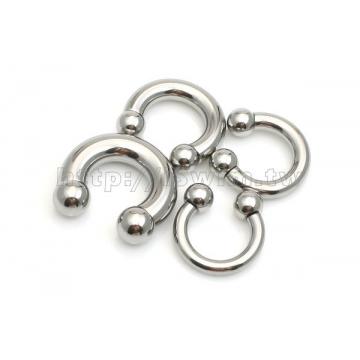 馬蹄C型穿刺環 6G(4mm x 16mm) - 4 (thumb)