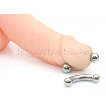 轉珠式穿刺彎月環 4G(5mm x 25mm) - 5 (thumb)