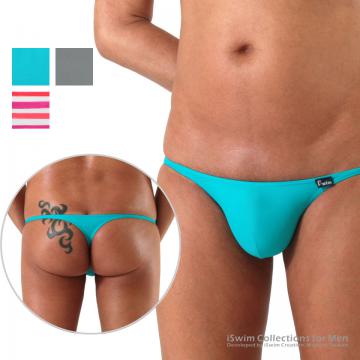TOP 11 - Smooth pouch string swim thong ()