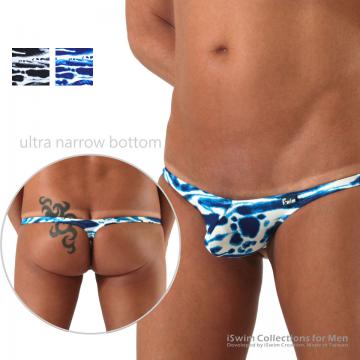 Flat manaic bulge thong swimwear (Y-back)