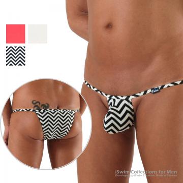 NUDIST bulge strings brazilian swimwear (Half-back)