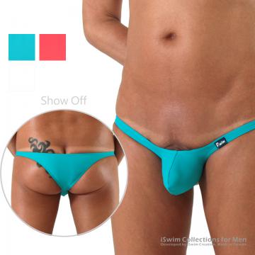 Show off sexy bulge tanga swimwear