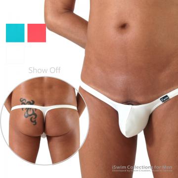 Show off sexy bulge thong swimwear (Y-back) - 0 (thumb)