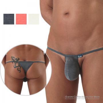 Snug narrow pouch string thong (cheeky)