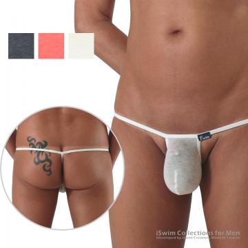 Snug narrow pouch g-string thong - 0 (thumb)